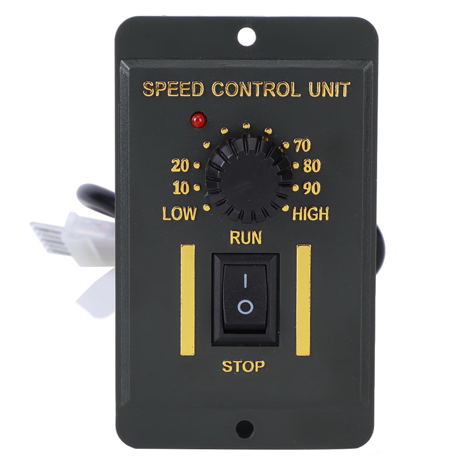 FTVOGUE Motoriduttore A Vite Senza Fine CA 220 V Governatore di Controllo della velocità da 120 W Riduttore in Acciaio Inossidabile 0,82 A 50/60 Hz con Rapporti di Riduzione da 5 A (Rapporto di
