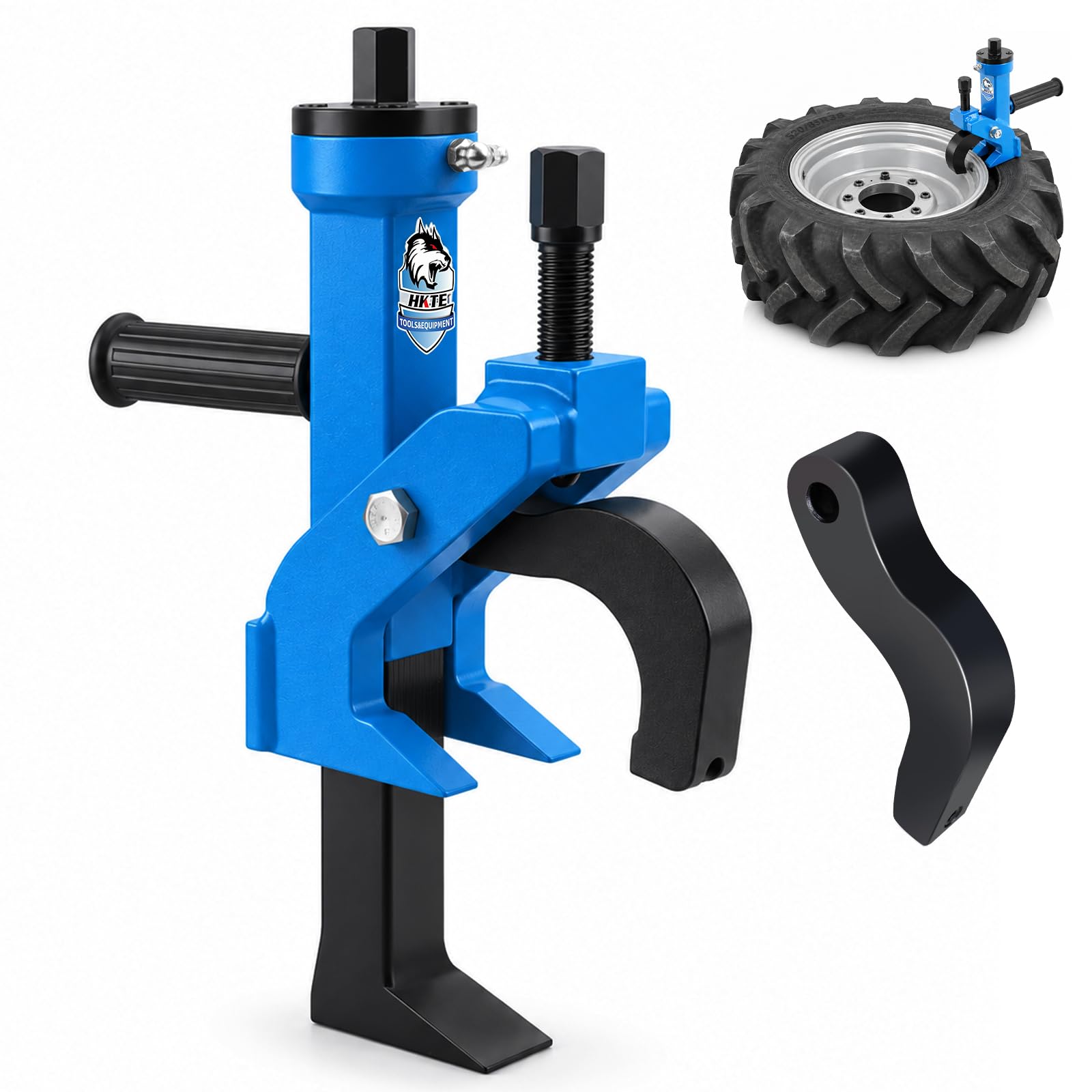 Pneumatic Tire Bead Breaker, 5-Inch Stroke, for 10-42 Inch Tires