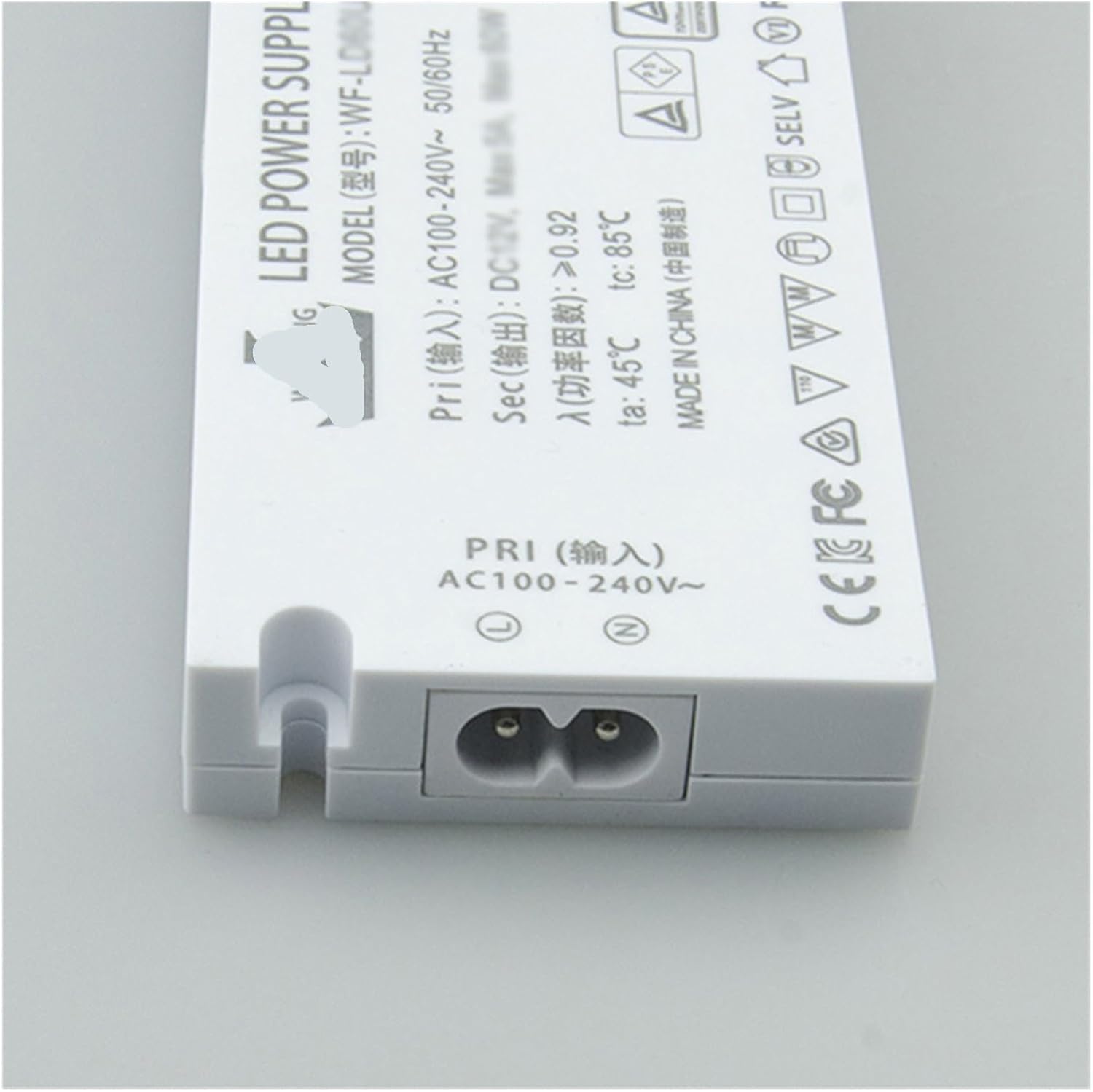Linear Light Power Supply 12V40W Led Control Device Furniture Light 3C Certification Bathroom Light Power Supply
