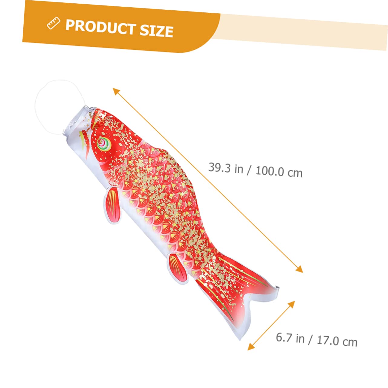 Manica A Vento A Forma Di Carpa Koinobori - Decorazione Per Giardino, Festival, Sushi Bar, Blu 1M - Foto 9