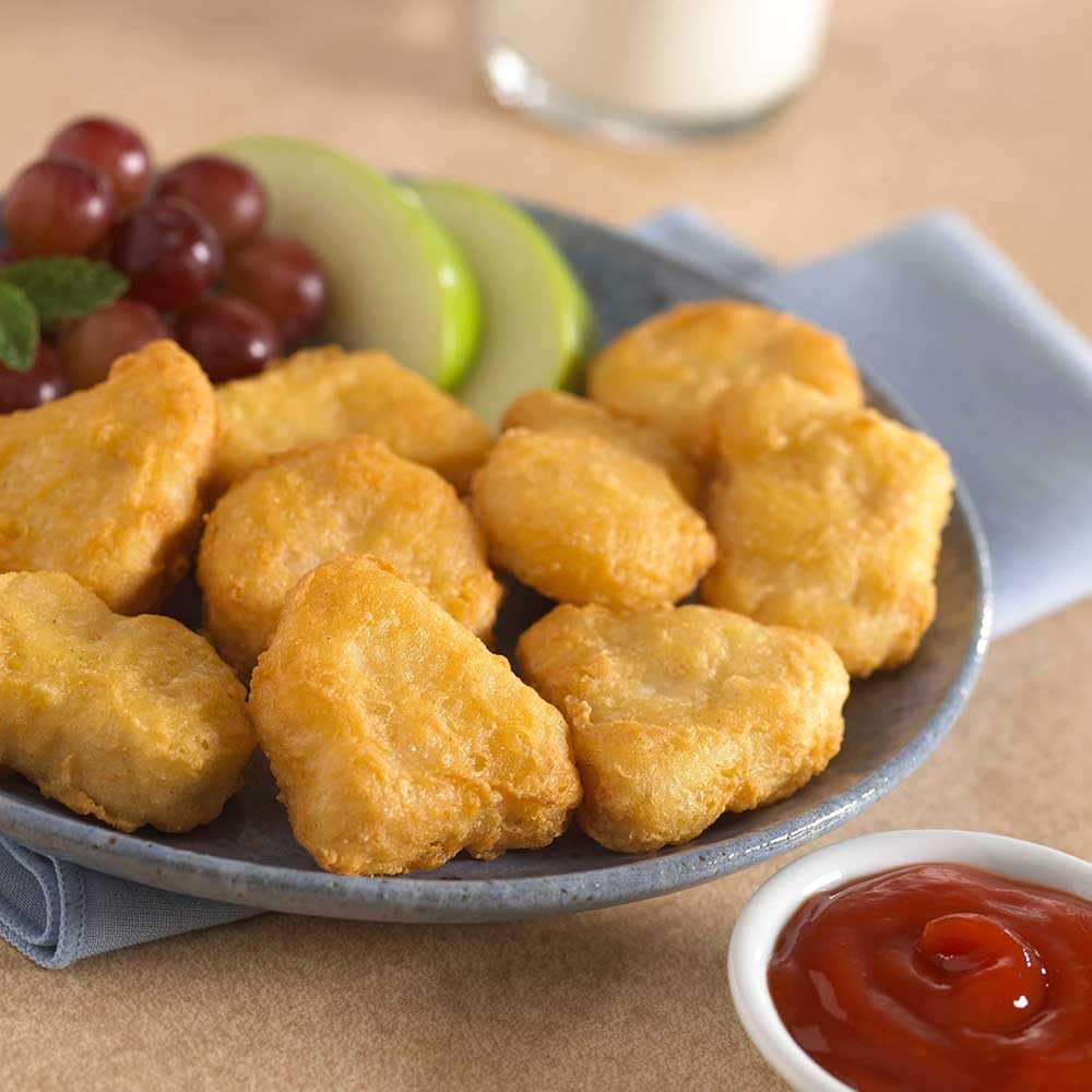 Gold Kist Tempura Battered Chicken Breast Nuggets, 5 Pound -- 2 per case.