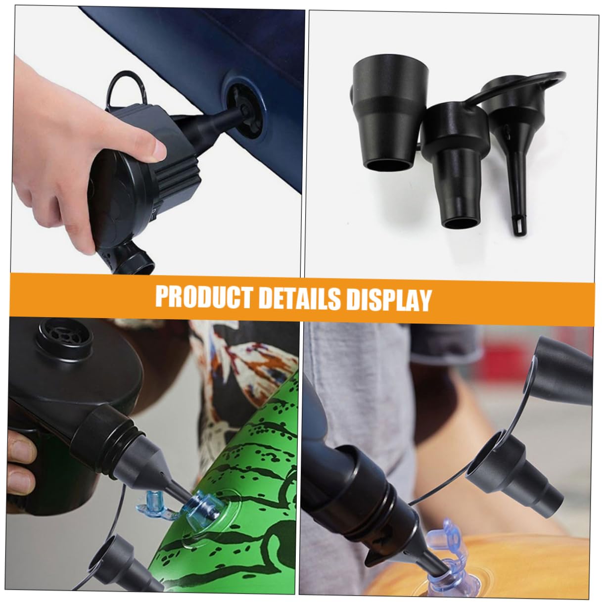 Pompa elettrica portatile ricaricabile per materassi ad aria - Mini