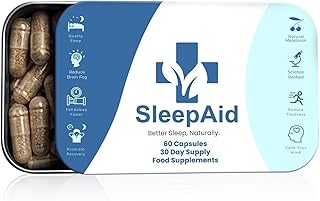 Natural Sleep Aid - Sleep Supplement with Valerian Root, L-T