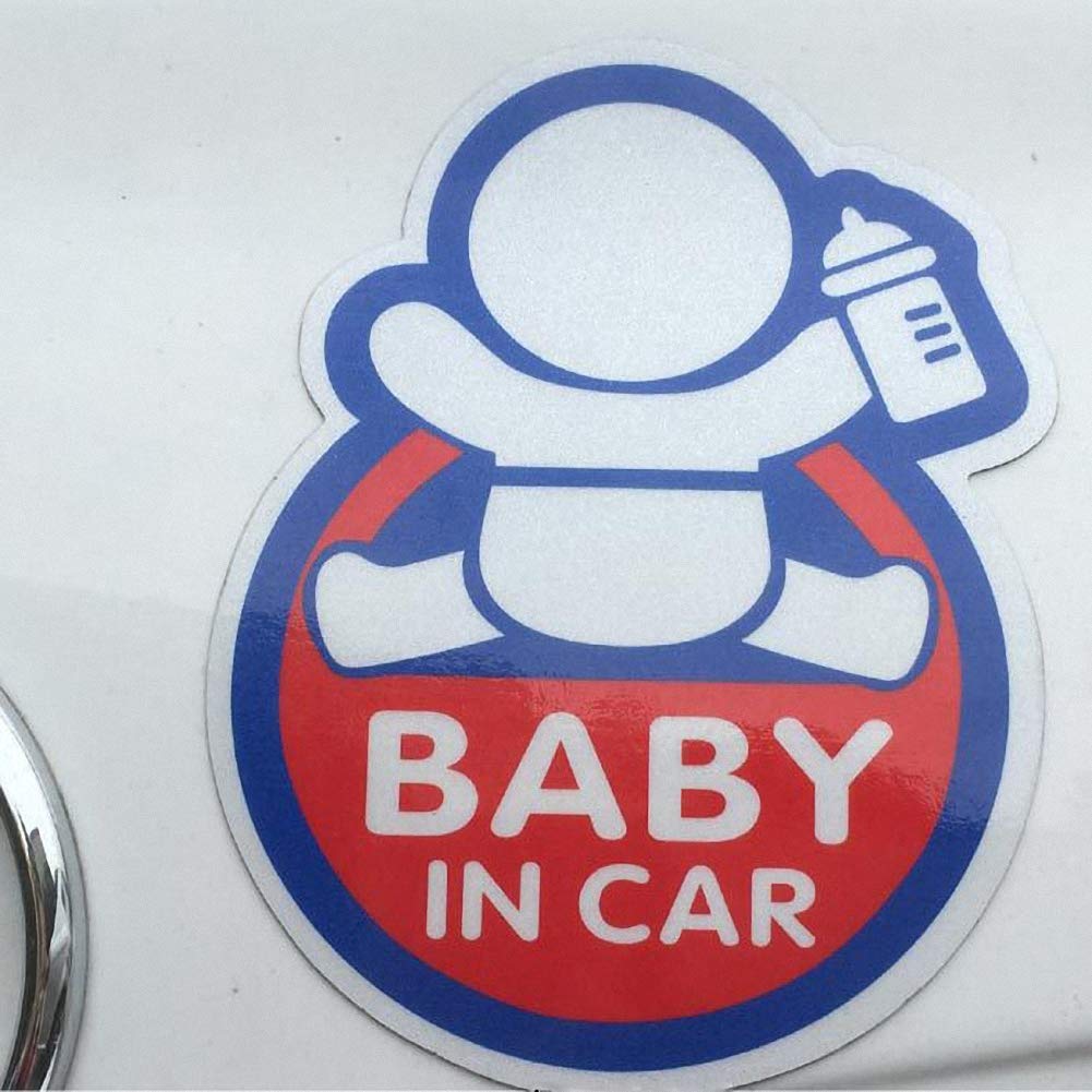 "Baby On Board" Car Safety Sticker Decal - 6.3''x5.5'' Vinyl Window/Bumper Sign For SUV, Truck, Car 8 thumbnail image