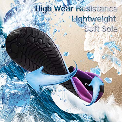 Image of YALOX Water Shoes Women's Men's Outdoor Beach Swimming Aqua Socks Quick-Dry Barefoot Shoes Surfing Yoga Pool Exercise