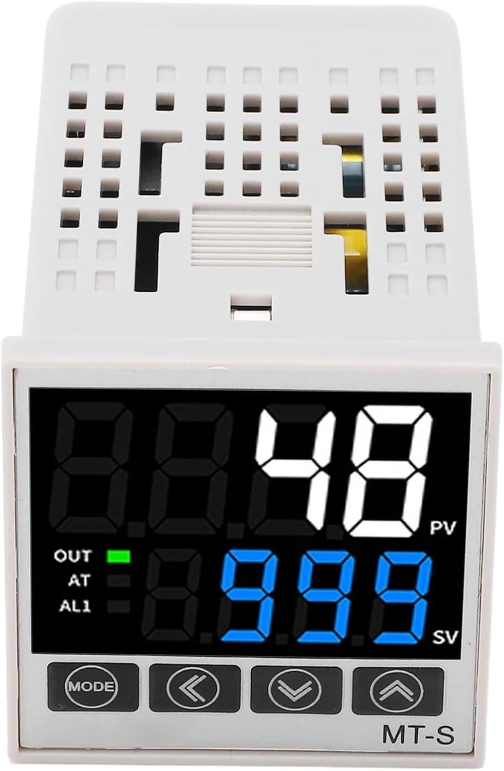 Temperature Controller Kit Intelligent Digital Display Automatic Temperature Control Instrument(48x96mm MT-H)