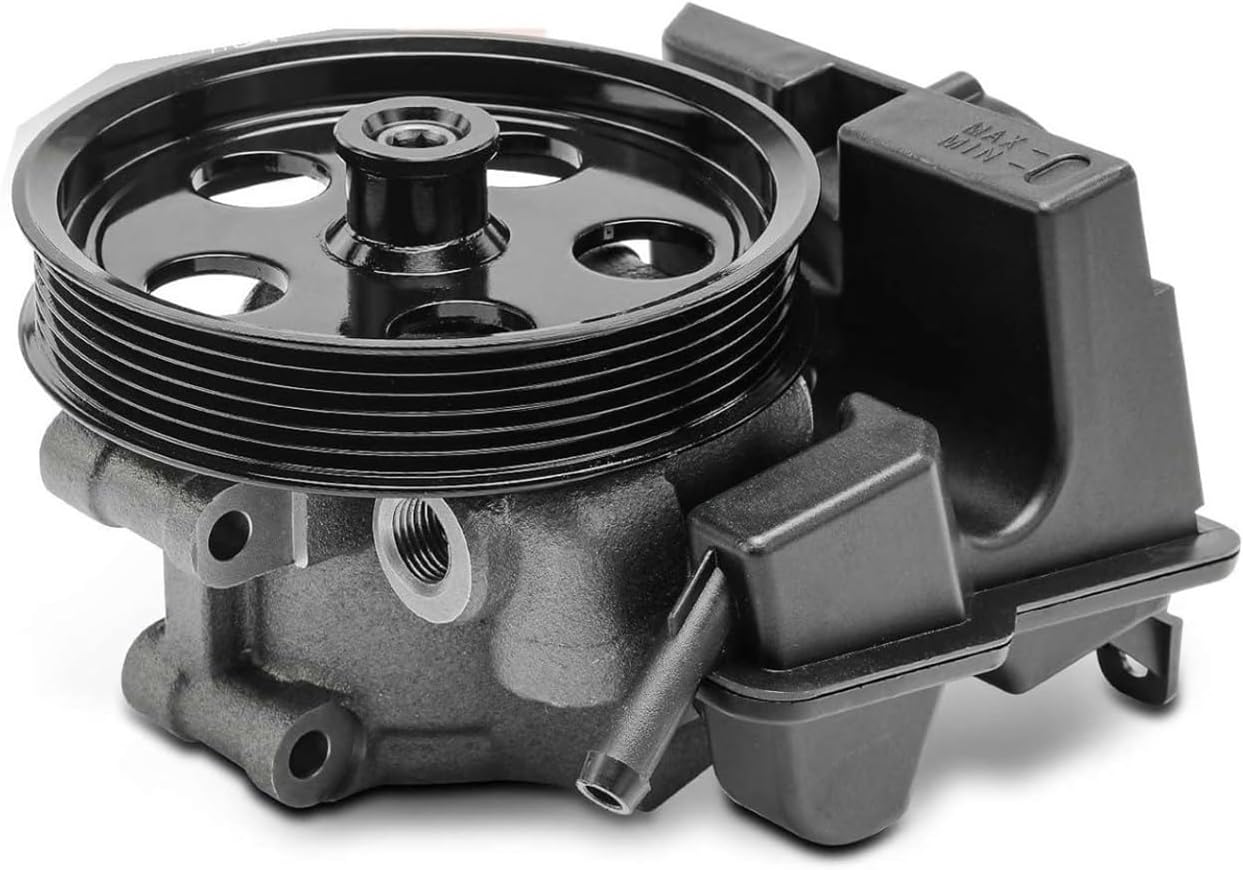 パワーステアリングポンプ（プーリー＆リザーバー付き）フォード フォーカス L4 2.0L 2.3L L5 2.5L トランジットコネ