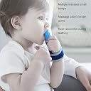 Thumb Sucking Stop for Kids, Silicone Baby Finger Guard with Breathable Wrist Band and Massage Bumps, Adjustable Thumb Sucking Treatment Kit to Prevent Toddler, Kids from Sucking Fingers(1#) gallery image