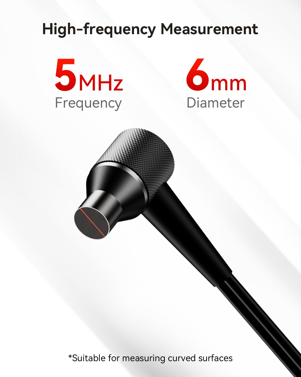 Wintact Ultrasonic Thickness Gauge Sensor Standard Probe/Transducer Collection (WT5Md6)