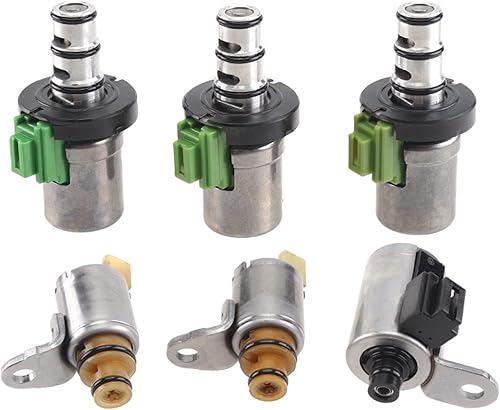 Miniatura 7 de 4F27E Solenoide de cambio de transmisión EPC PWM Solenoide Compatible con Ford Fiesta (paquete de 6) Compatible con Ford Modle,Compatible con Mazda
