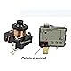 QL2-7.1 Refrigerator Compressor Starter Relay + 1/2hp Round Protector Replacement Accessories