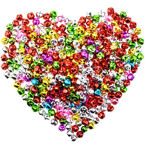 400Pcs Jingle Bells, Marrywindix 1/2 Inch Craft Bells Bulk Diy Bells For Christmas, Party, Festival Decoration And Home Decoration #TOP22