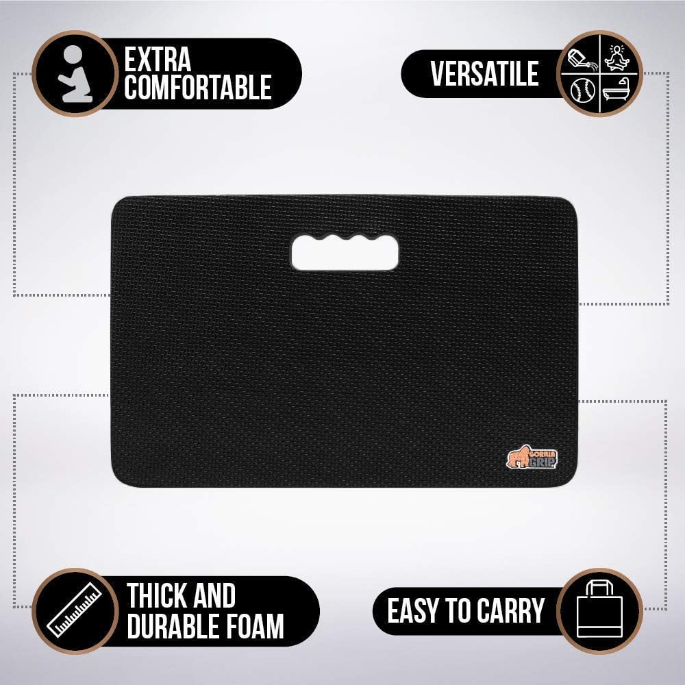 Buy Gorilla Grip Kneeling Pad and Bathtub Overflow Drain Cover