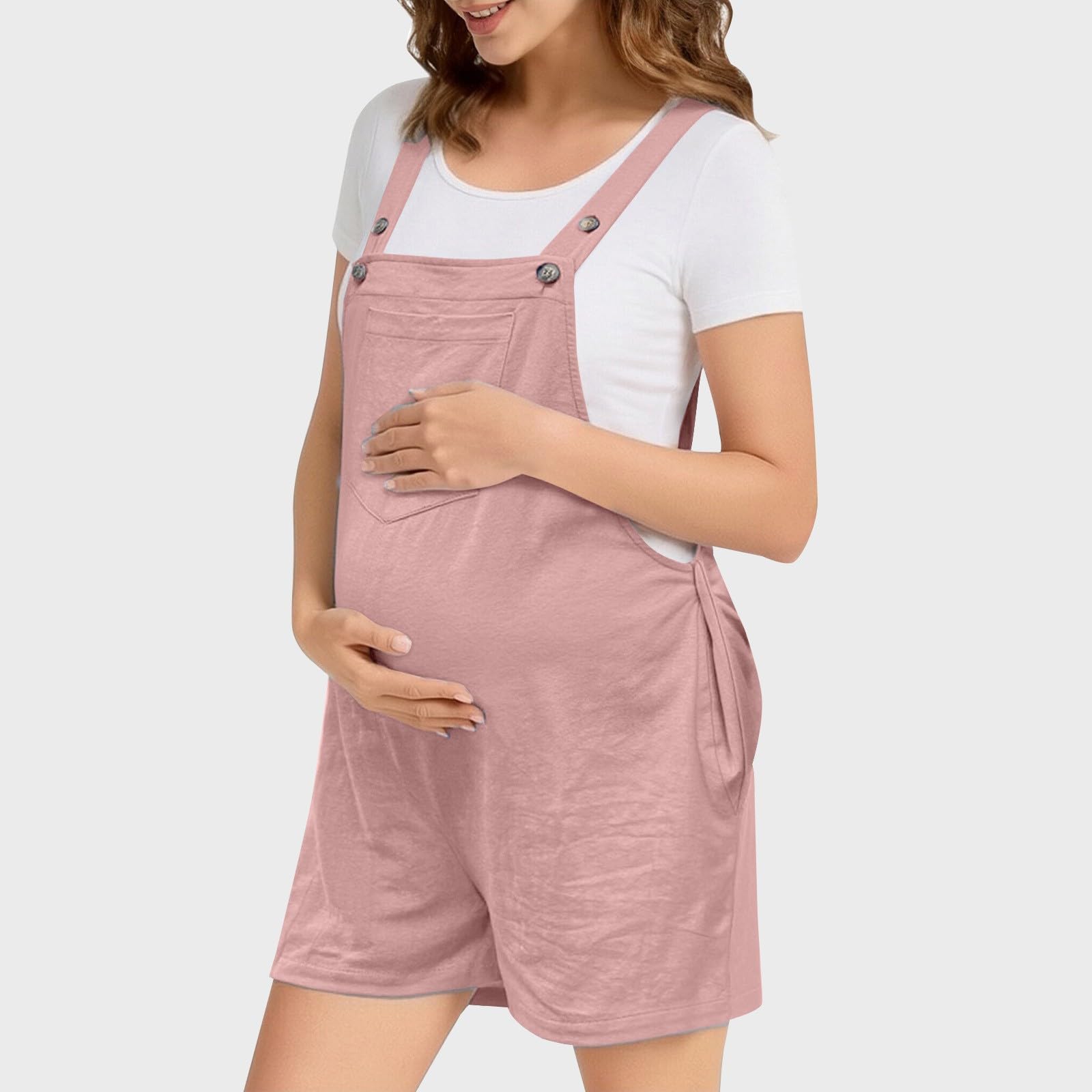 Combinaison courte en coton sans manches pour femme