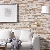 ✅ Alcance de la entrega: 1m² revestimiento de la pared-madera en estilo vintage coloreado I 3 diferentes espesores con 2,4, 6mm Tablones de madera maciza (200 x 50mm) para revestimiento de alta calidad con Paneles de madera para decoración individual, una mejor opción a los paneles prefabricados.
