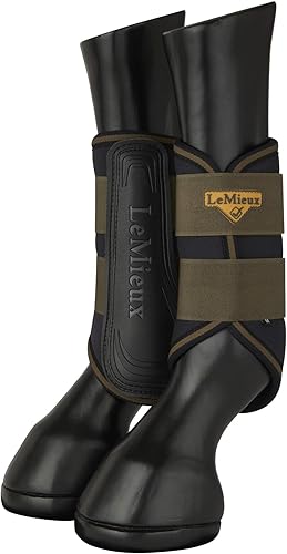 Miniatura 9 de LeMieux Grafter Brushing Horse Boots - Equipo de protección y equipo de entrenamiento - Botas equinas, envolturas y accesorios