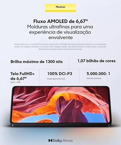 Miniatura 6 de Xiaomi Poco M6 Pro 4G LTE GSM (256 GB + 8 GB) 64MP Triple Cámara 6.67 pulgadas Octa Core (Tmobile Mint Tello Global) desbloqueado + (cargador rápido