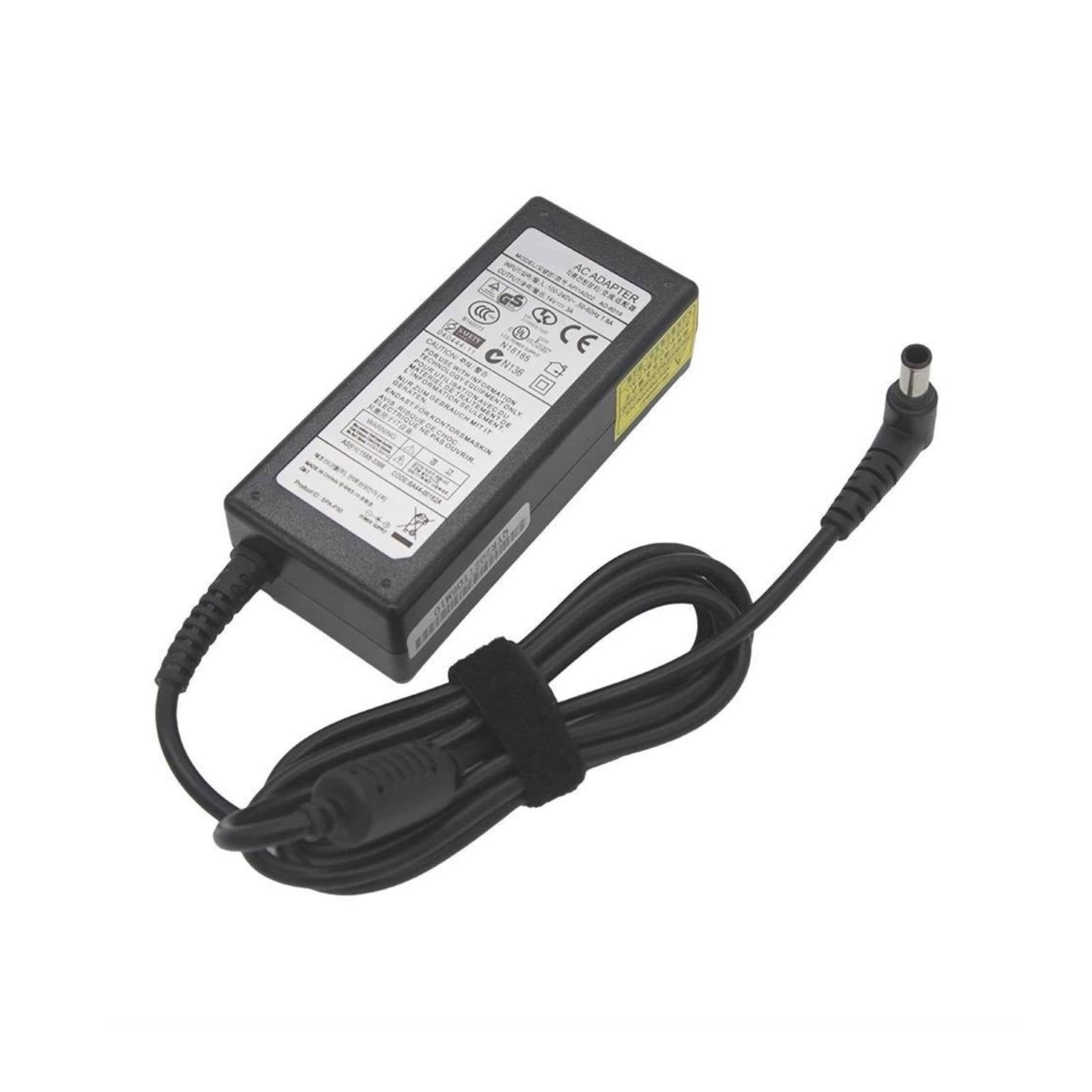 Caricatore Adattatore CA For Giro 14 V 3 A 42 W 6,5 * 4,4 Mm, Compatibile For Samsung, Monitor LCD BX2235 S22A100N S19A100N S22A200B S22A300B S23A300B(With BR plug)