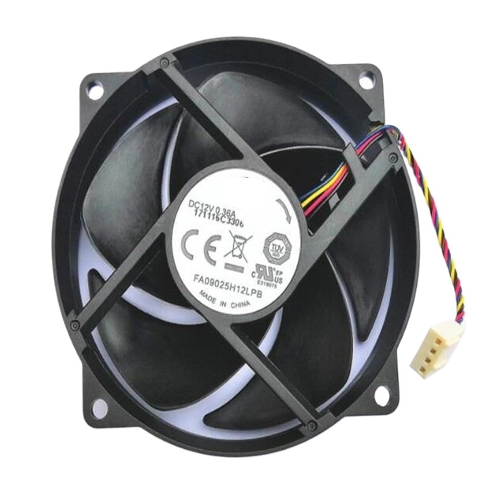 TSCFHGQI 9025 9CM 12V 0.36A FA09025H12LPB Fan 4-wire Fan