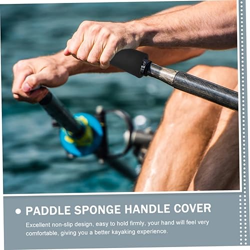 Miniatura 5 de INOOMP 4 pares de empuñaduras absorbentes de agua y sudor para bicicleta, agarres para motocicleta, accesorios para bicicleta de crucero