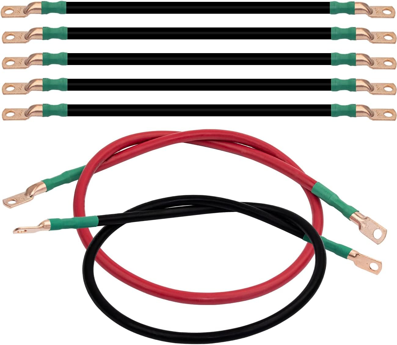 Golf Cart Battery Cable Set (4 Gauge) for EZGO 1994 up