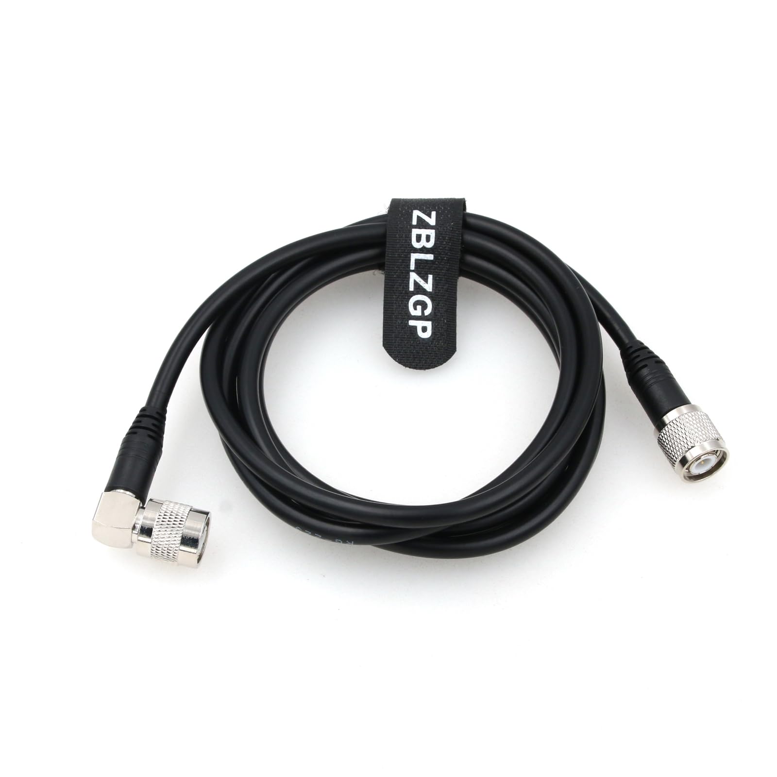 Câble coaxial TNC mâle vers TNC mâle coudé RG58 de 2 mètres - 2