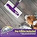Fabuloso Dry and Wet Sweeper with Bonus 12 Dry Cleaning Pads| Clean Your Floors with Ease | 2-in-1 Sweeping and Light Mopping, Lightweight, Swivel Low-Profile Dust Mop,Purple