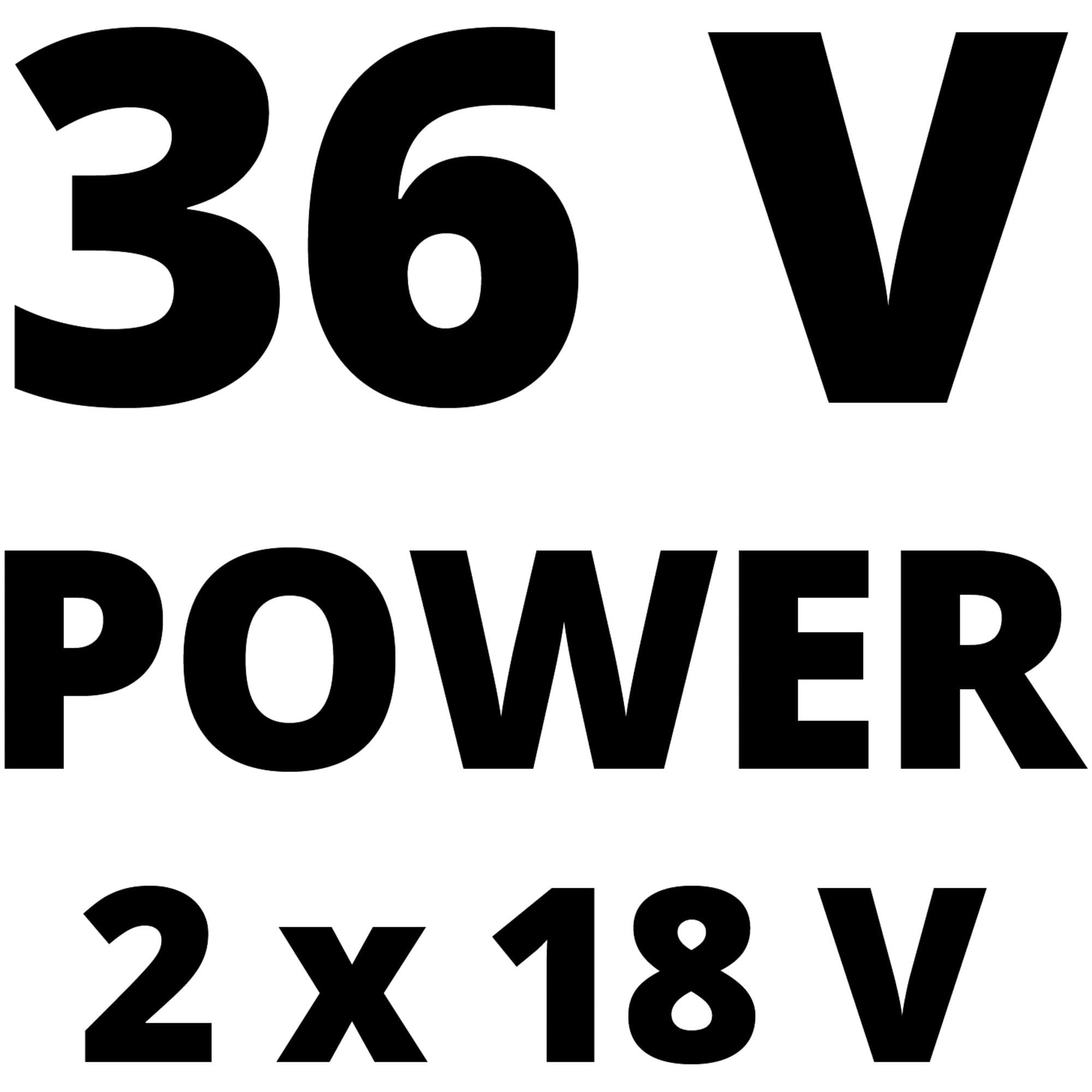 Einhell Kosiarka akumulatorowa GE-CM 36/33 Li Kit Power X-Change (Li-ion, 36 V, do 250 m², szerokość koszenia 33 cm, 5-stopniowa regulacja wysokości koszenia, w tym 2 akumulatory 2,5 Ah + 2 ładowarki)