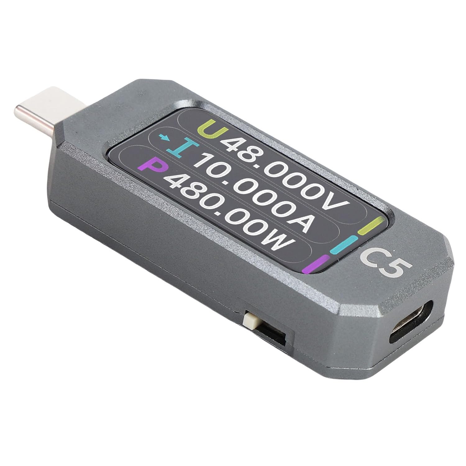 Aramox USB Meter Tester Digital Voltmeter, Type C Voltage Analyzer, High Speed 32 Bit Processor, Multimeter for Electrical Testing and Data Cable Detection