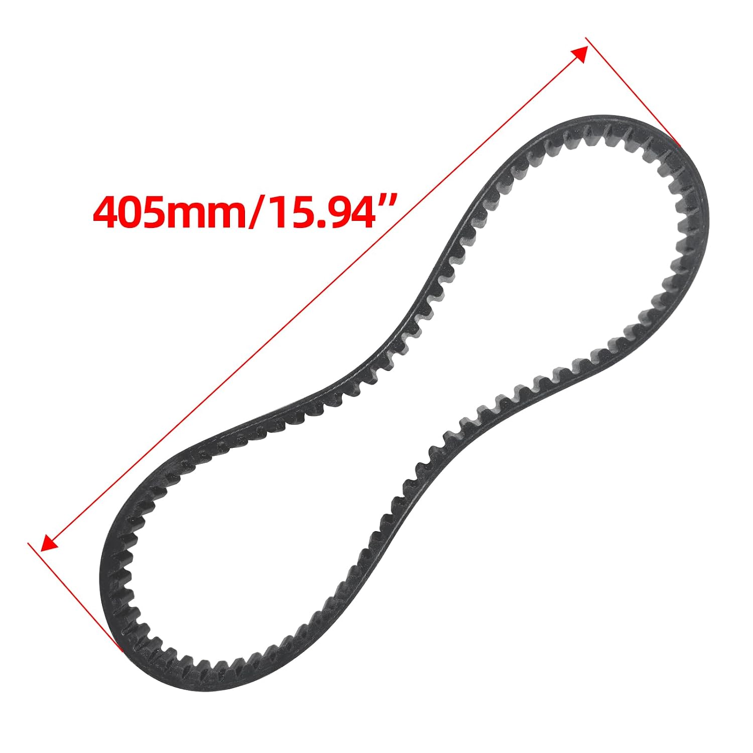 835-20-30 Racing CVT Drive Belt fit for 125cc 150cc GY6 157QMJ 152QMI Long-case Engine Scooter, ATV, Go Kart, Moped - Compatible with Roketa, Primo, Lance, Taotao, Vento, Verucci
