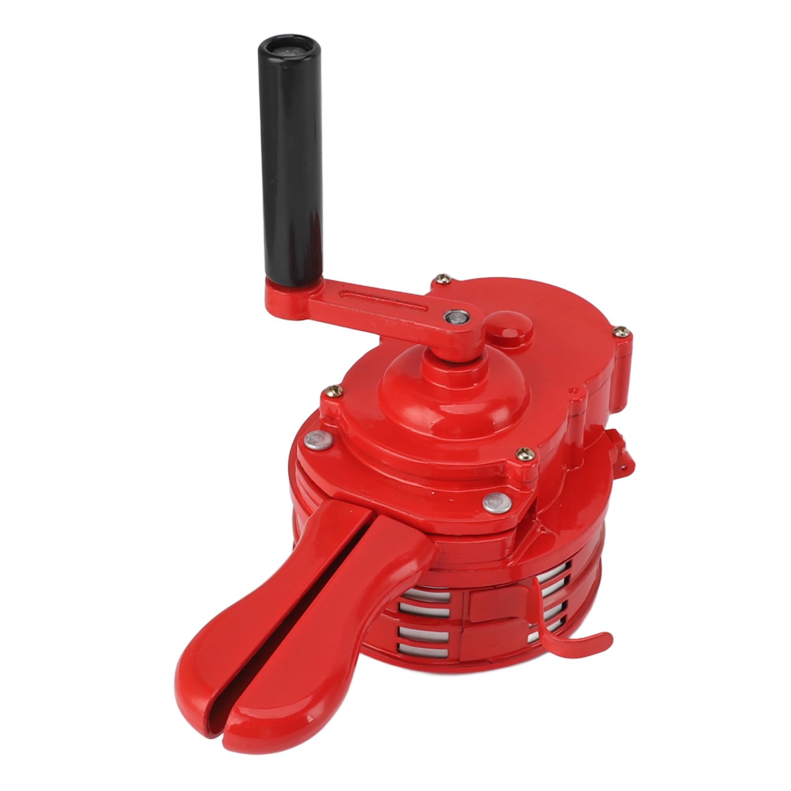 VGEBY Sirena a Manovella da 110 DB Dispositivo di Allarme di Emergenza Manuale per Spazi Pubblici Lega di Alluminio 1 unità (rosso)