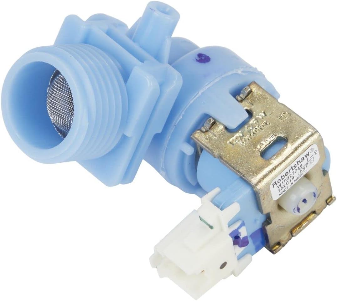 Whirlpool WPW10327249 Genuine OEM Dishwasher Water Inlet Valve Replacement Part - Replaces W11130743, W10327249, W10316814