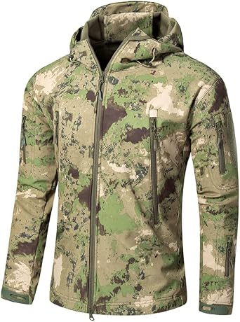 Tactical Coat Combat Camouflage Outdoor Hoody Softshell Jacket