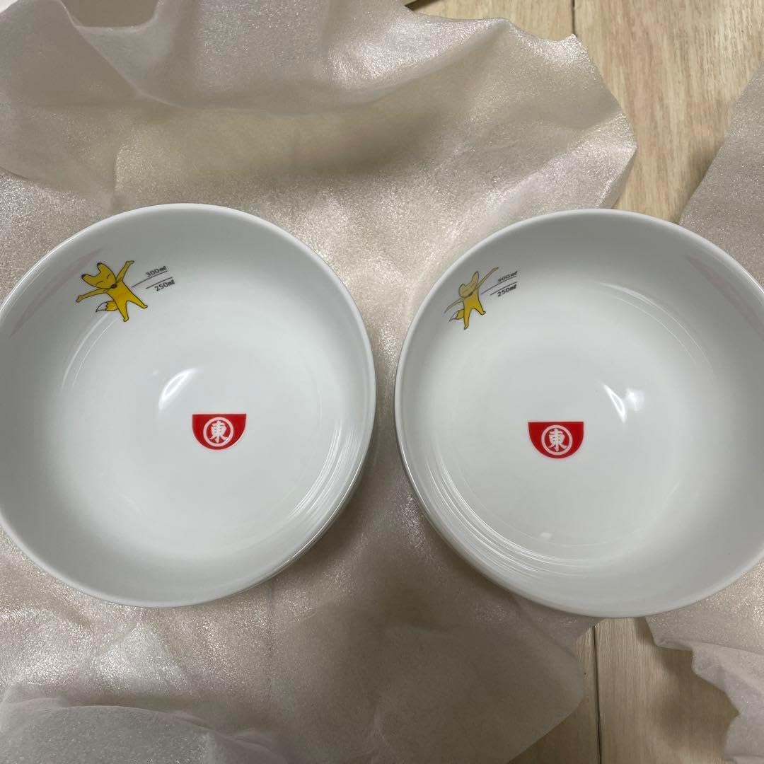 たち吉 ヒガシマル キャラクター どんぶり ペアセット【非売品 新品未 