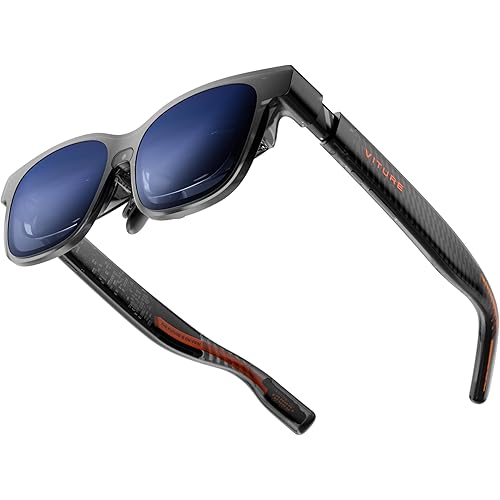 VITURE Luma Pro XR Glasses — 152” 1200p Ultra Sharp Display, 1000 Nits, 52° FOV, Dimming Adjustments, for iPhone 17/16/15, Android, Mac, PC, Steam Deck, First-Ever XR Experience for Switch - Large