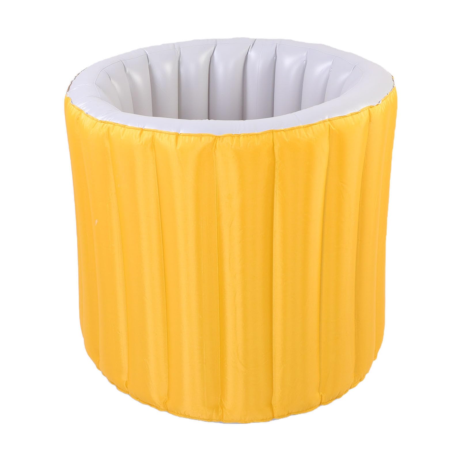 Dpofirs Vasca da Bagno Pieghevole, Vasca da Bagno Gonfiabile per Adulti con Pompa Ad Aria, da Portatile per da, Spa, Piccoli Spazi