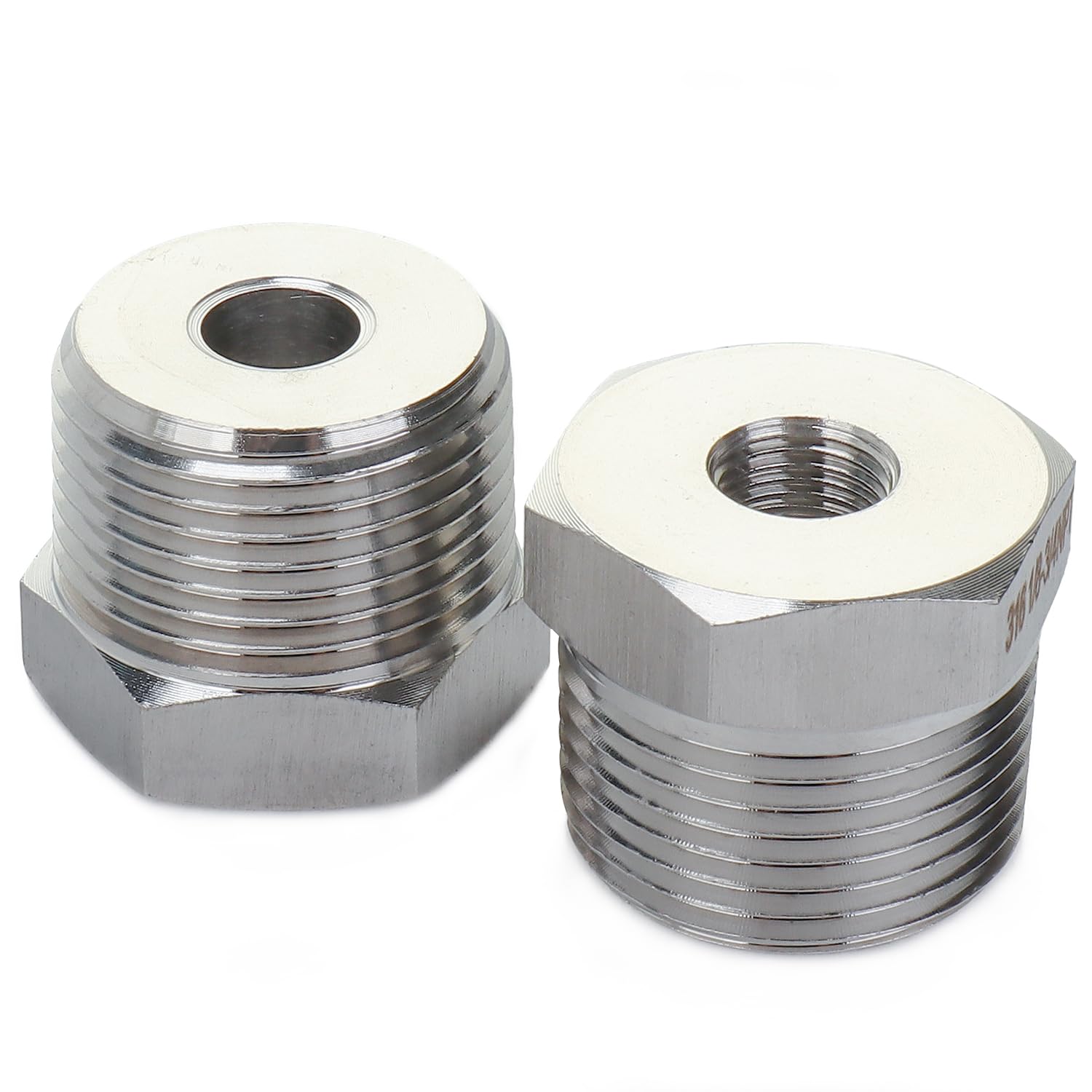 Raccord réducteur hexagonal inox 316 pour sécuriser l'eau et le carburant