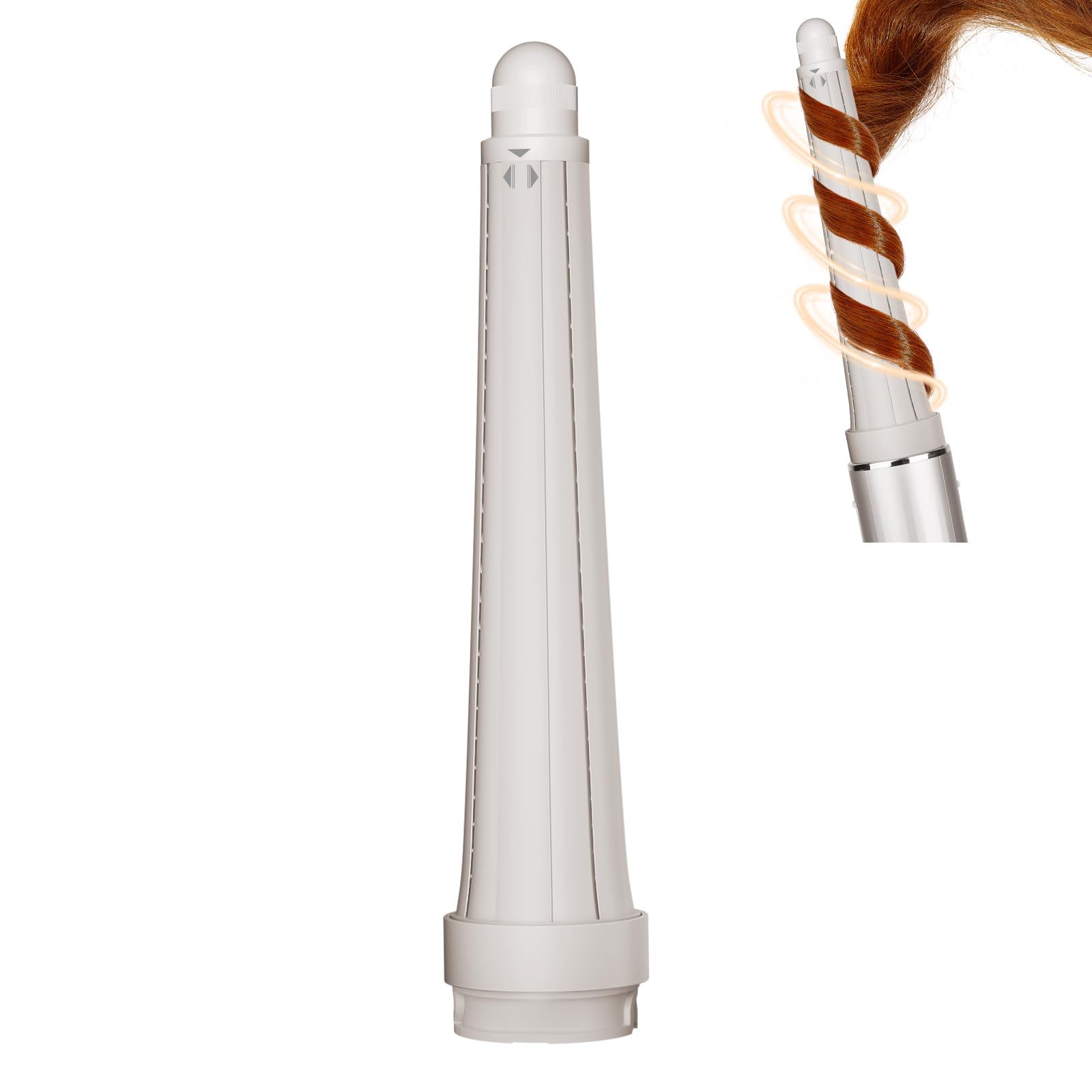 Long Conical Barrel For Shark Flexstyle - 20-36mm Curling Attachment For Long Hair
