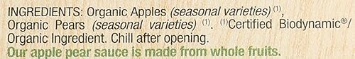 Miniatura 3 de Natural Nectar manzana salsa pera Biodinámica 22 oz