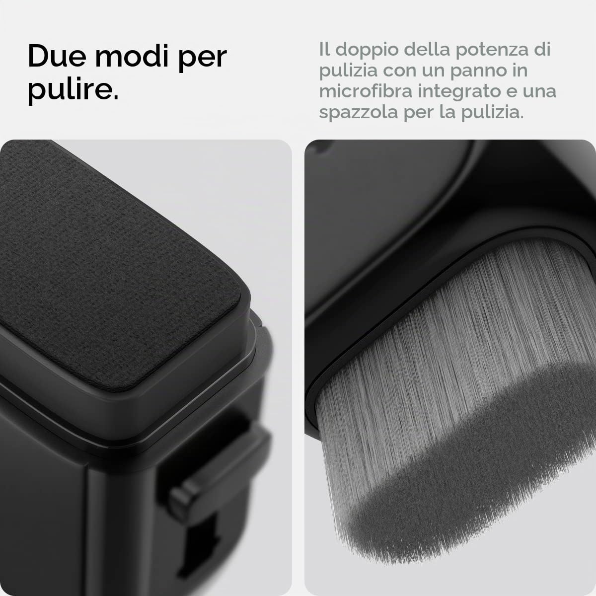 Spigen Tesla Model Y (~2025 Juniper) 3 (2021-2025) S X, EZ Slide & Brush Pulitore per Schermo Progettato per Tutti gli Schermi, Tesla, Telefoni, Laptop, Tablet, Auto (Extra in Microfibra Pad Incluso)