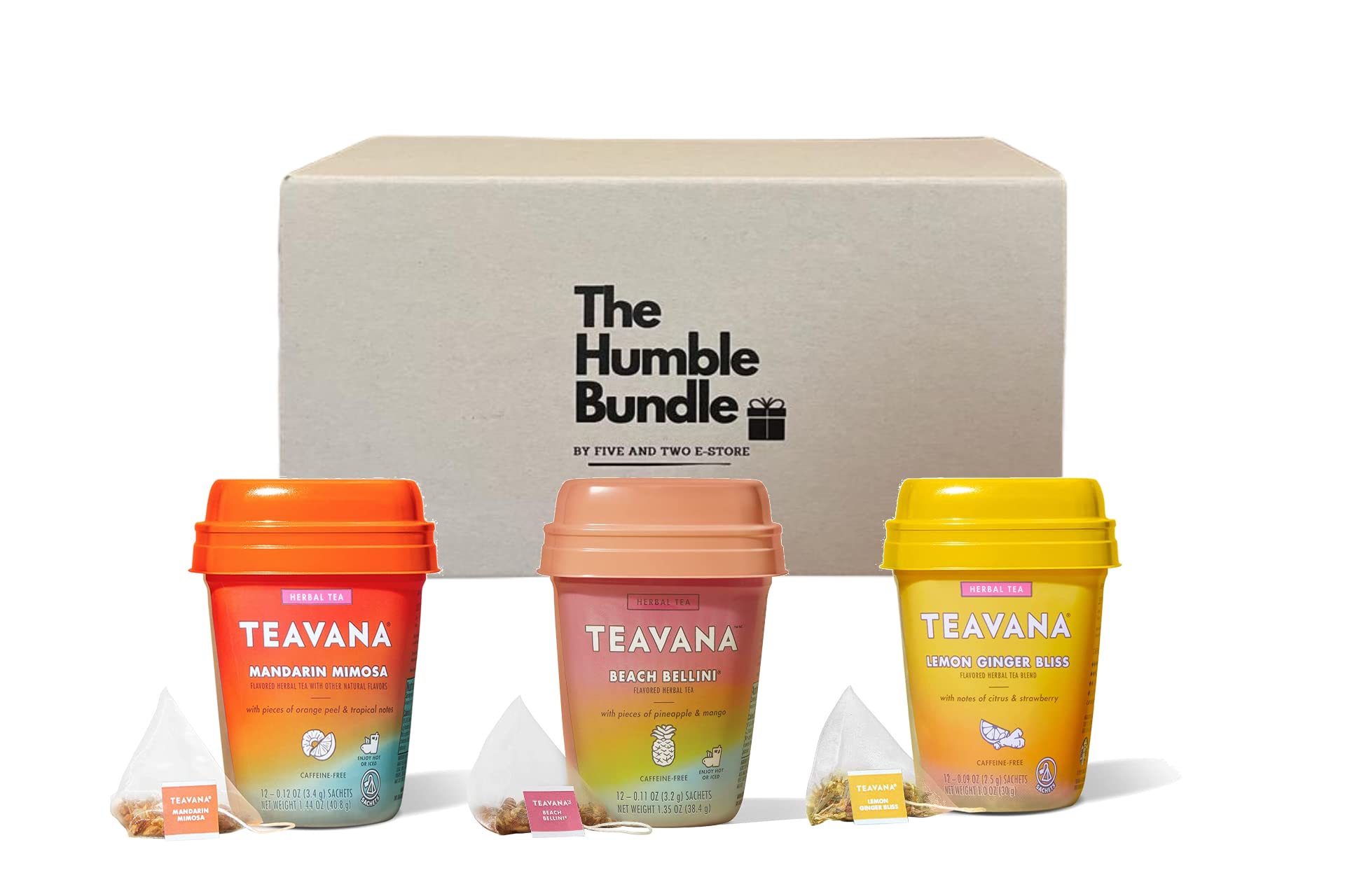 Starbucks Teavana Mandarin Mimosa, Beach Bellini, Lemon Ginger Bliss