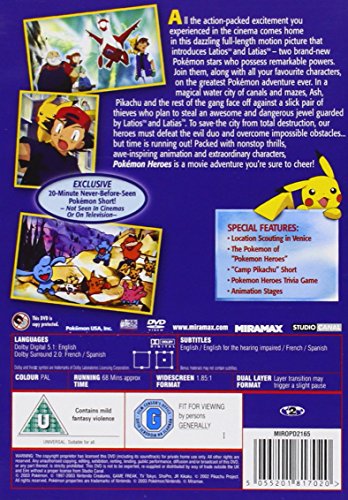 The Movie: 5-Pokemon Heroes [Edizione: Regno Unito] [Import]