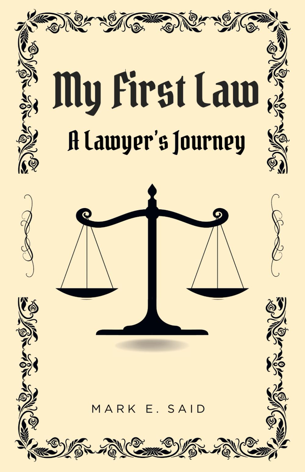 My First Law: A Lawyer's Journey