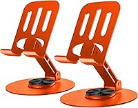 Vista 9 de Soporte Universal de Metal para Celular, Soporte Ajustable de Ángulo Múltiple con Rotación de 360°, Antideslizante, Compatible con iPhone 17 16 Pro