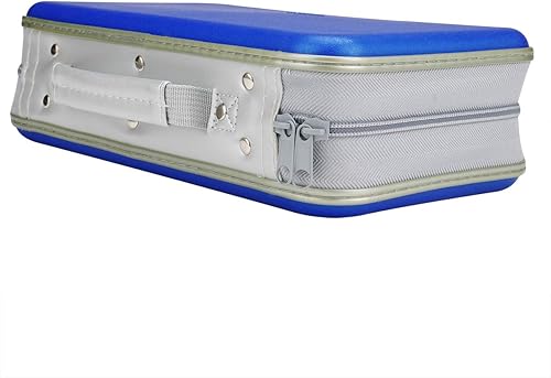 Miniatura 59 de Cartera para CD y DVD, capacidad de 96 pulgadas, resistente, resistente, almacenamiento de DVD, carcasa dura, soporte para disco de CD, funda de