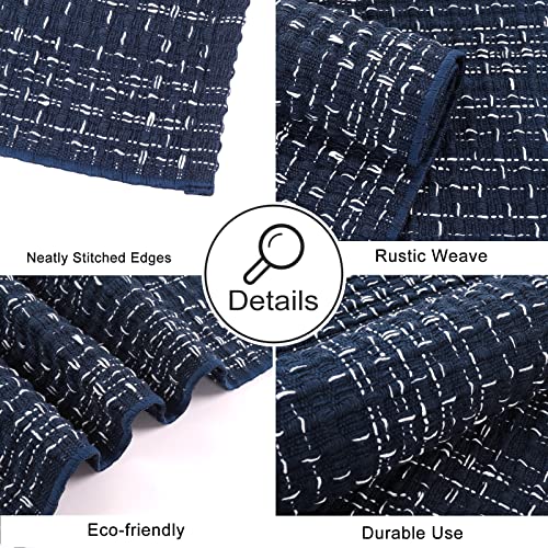 Seavish Hallway Runner Rug, Long Kitchen Runner Outdoor Rug 2'X6' Cotton Woven Rug Entryway Rug Dark Blue Farmhouse Throw Rug Washable Rug Runner For Home Living Room Bedroom Laundry Patio #TOP3