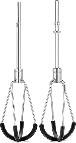 Miniatura 5 de KitchenAid Paquete de batidora de mano de 7 velocidades (KHM7210) con accesorio de batidor de borde flexible