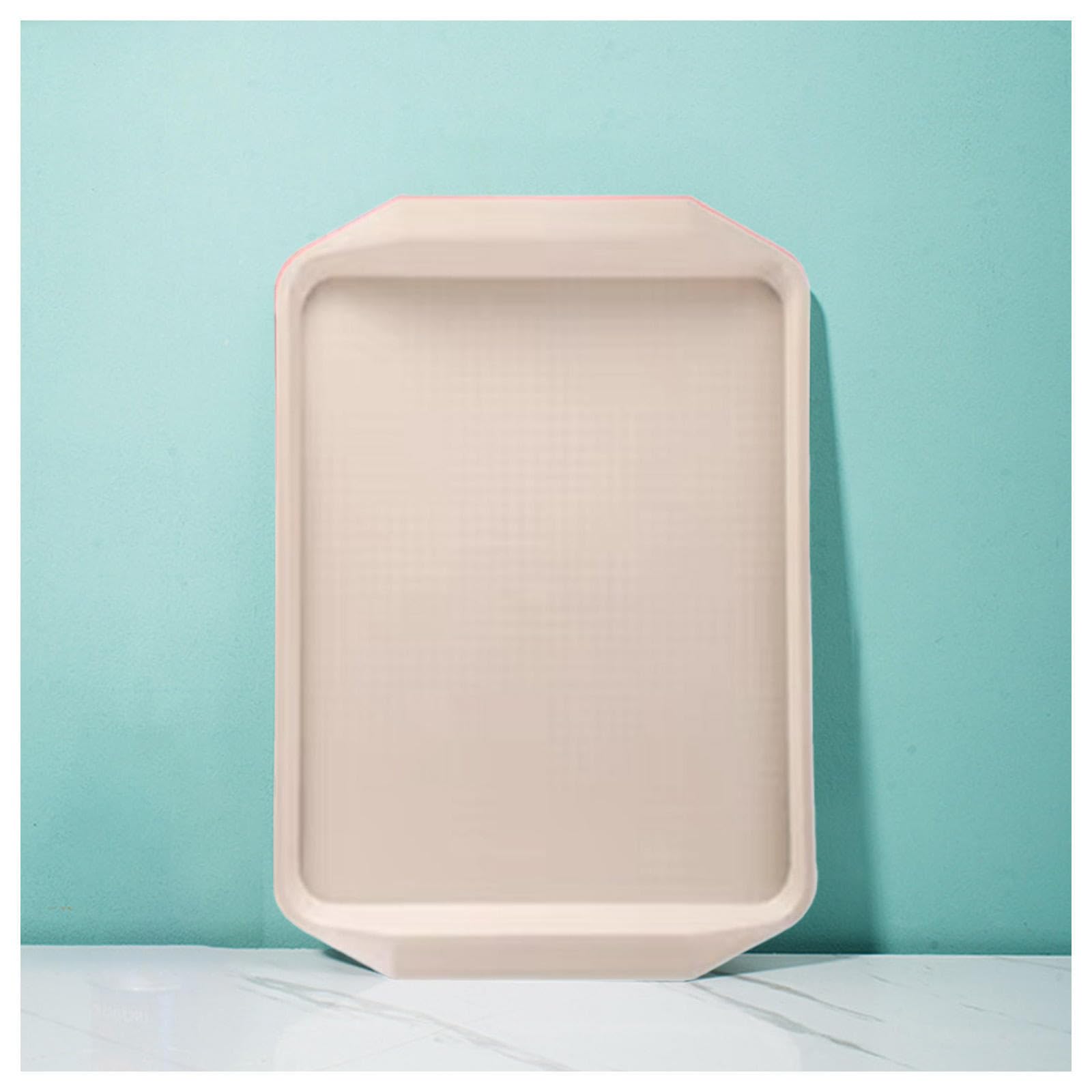 Shoe Tray 3 Pack Boot Trays Undersink Tray For Garden, Bedroom, Entrance Area, Garage Boot Trays for Entryway,Khaki