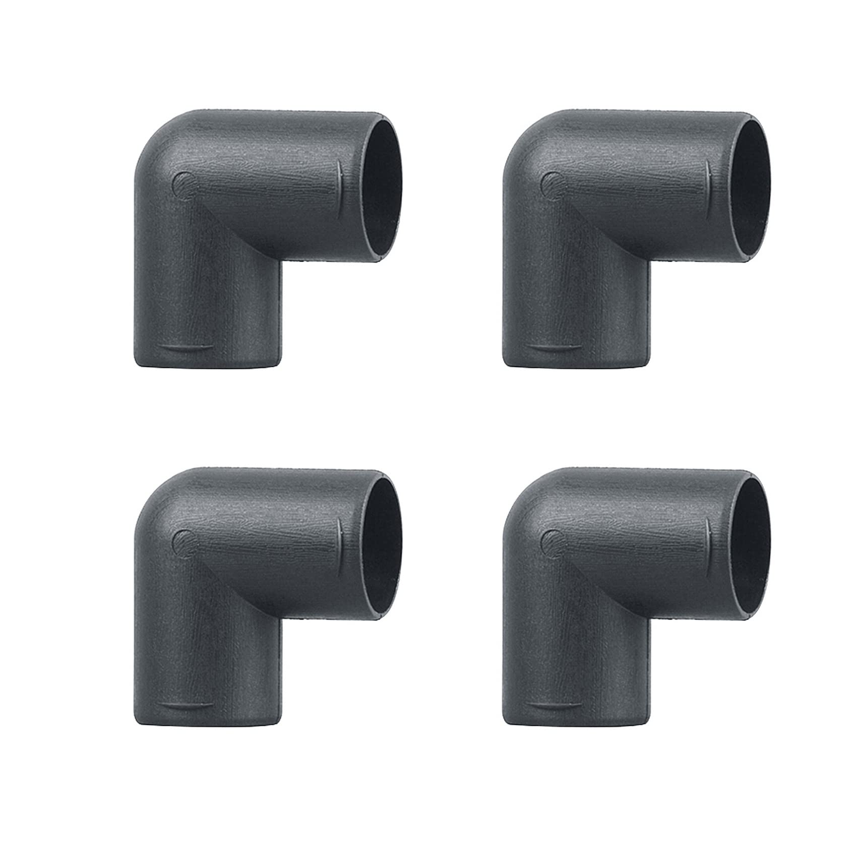 PEKKA 4 Pcs 42mm Air Heater Ducting Pipe Outlet L Shape Elbow Bend Pipe Exhaust Connector for Eberspaecher