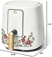 Vista 10 de B - Freidora de aire digital de 3 cuartos de galón, tecnología TurboCrisp, 4 preajustes, 170°F-400°F, antiadherente, apta para lavavajillas, 1200